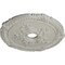 Ekena Millwork Attica with Rose Ceiling Medallion (Canopies up to 4 1/2"), 26"OD x 3 3/4"ID x 1 1/2"P, Pot of Cream CM26ATPCF - alternate 3